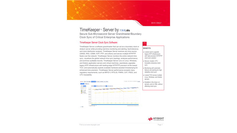 TimeKeeper Server by FSM Labs
